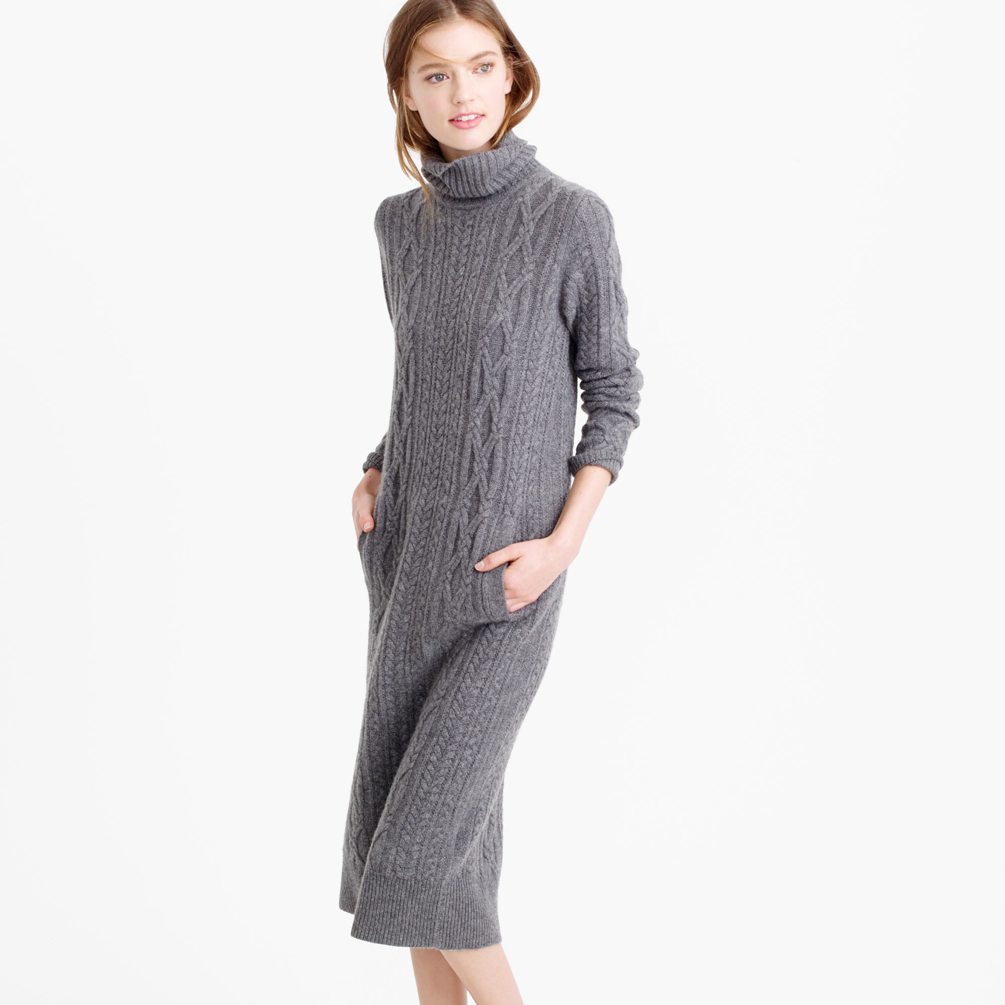 j crew sweater dress