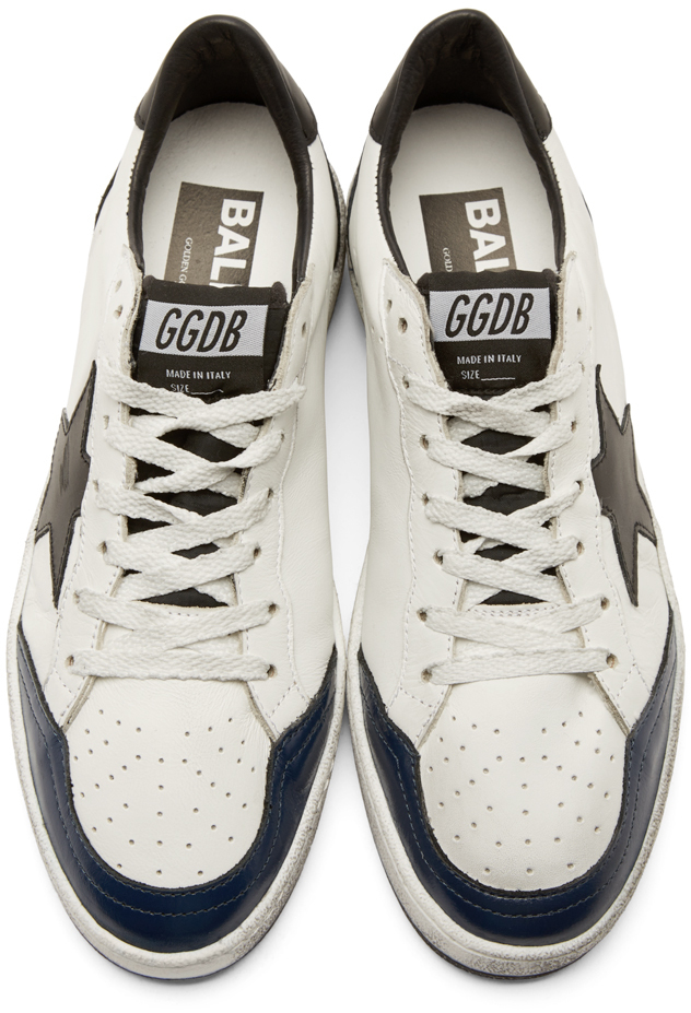 golden goose white ball star sneakers