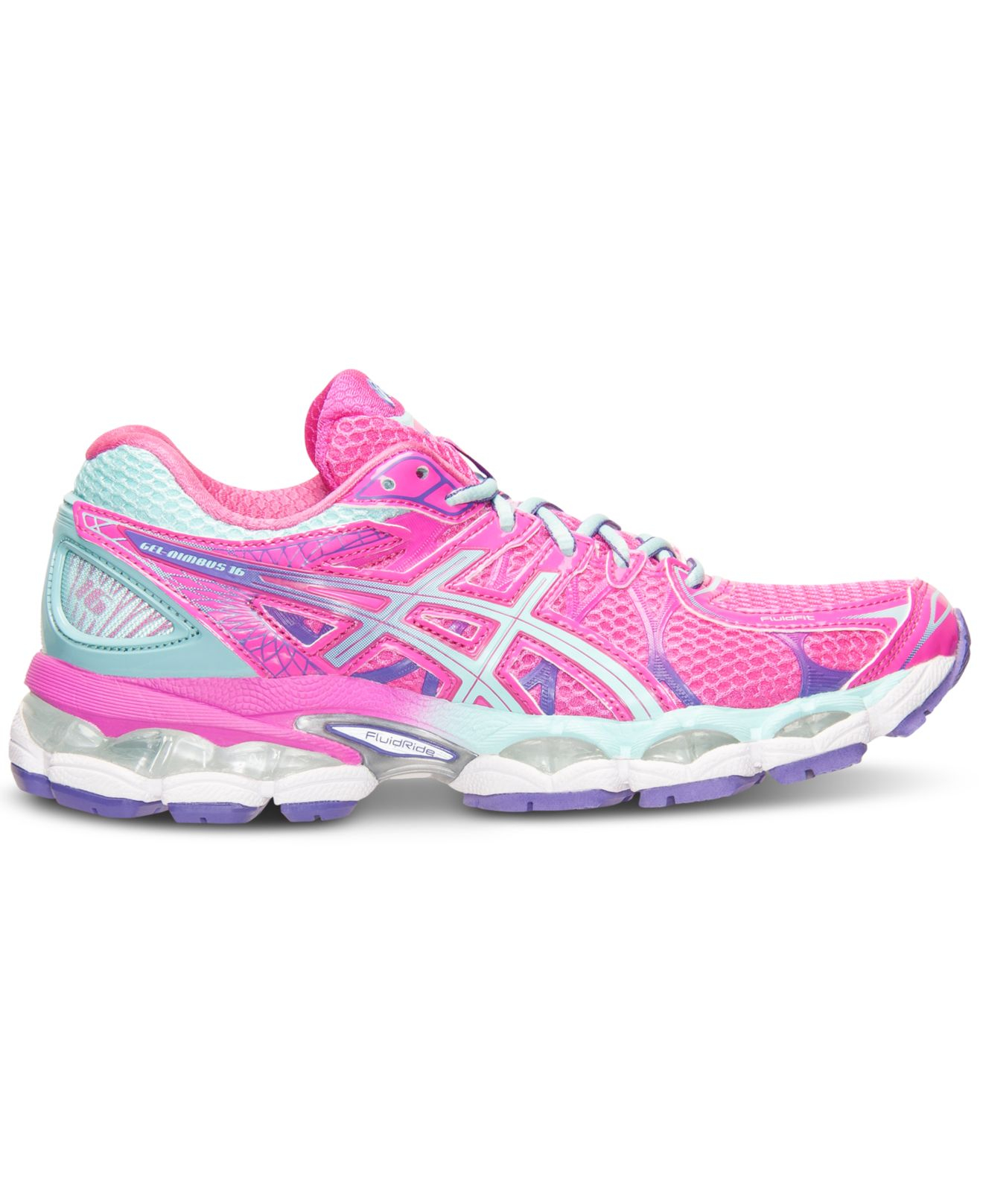 pink asics trainers