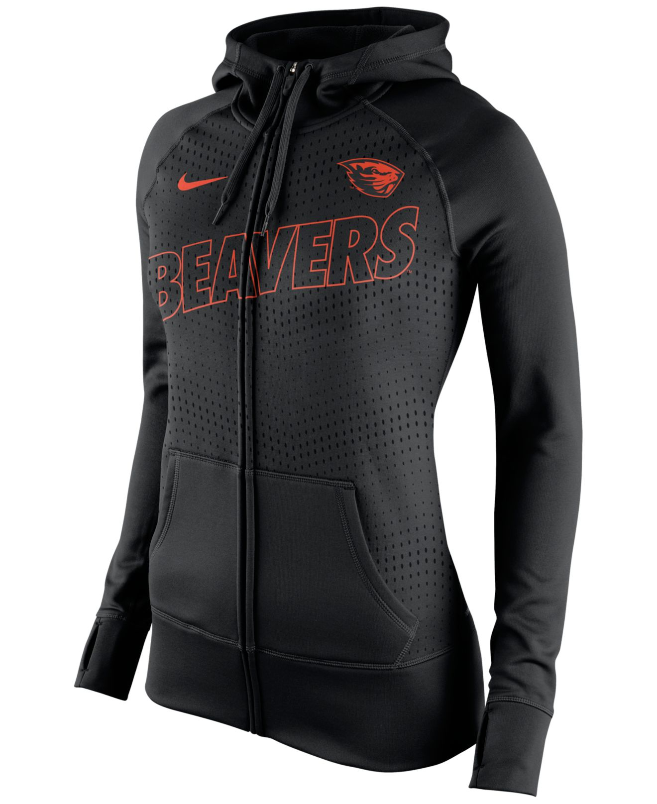 Lyst Nike Women's Oregon State Beavers Performance Fullzip Hoodie in