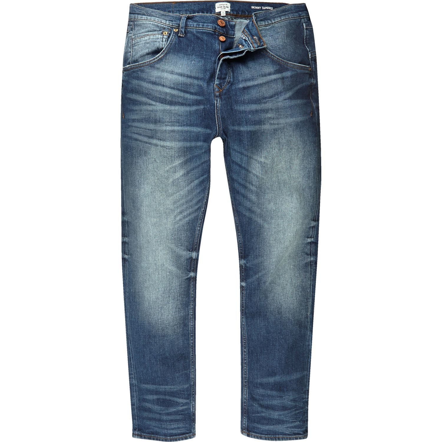 Shop by category Discover Urban Outfitters' jeans for men and find skinny, tapered, slim fit and straight leg jeans from brands like Levi's, Cheap Monday and Nudie Jeans. Men's Jeans & Skinny Jeans Edwin ED Mid Wash Blue Slim Tapered Jeans.