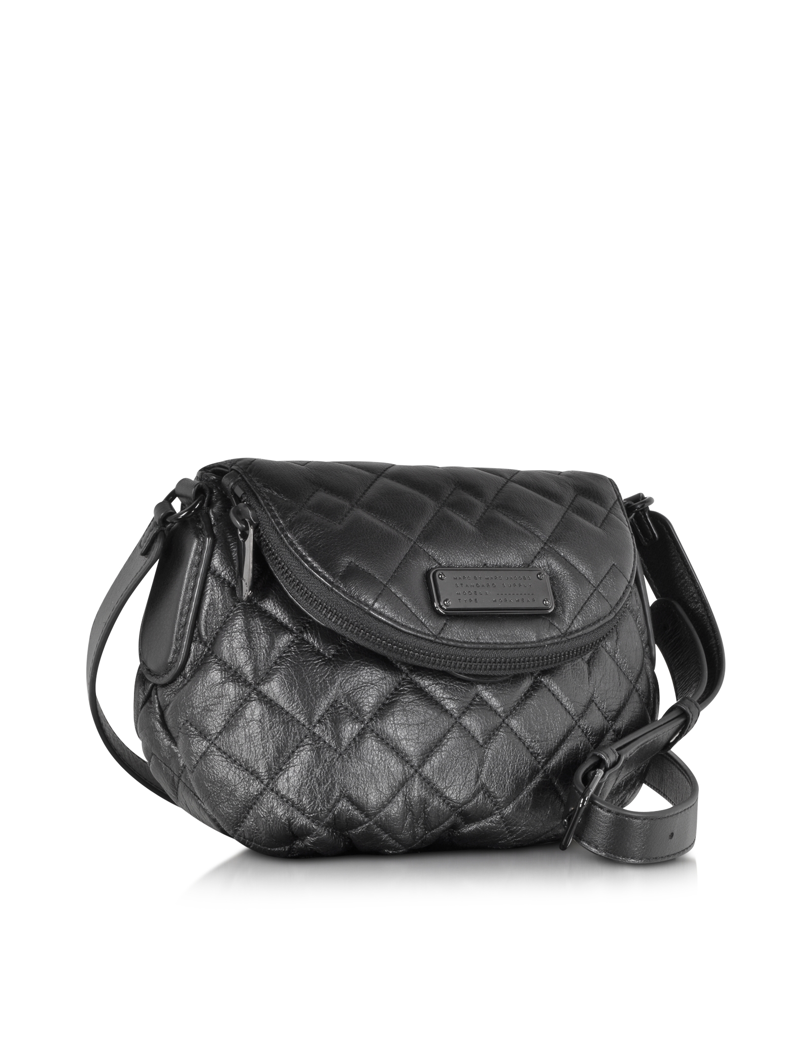 Black Leather Quilted Crossbody Purse Keweenaw Bay Indian Community