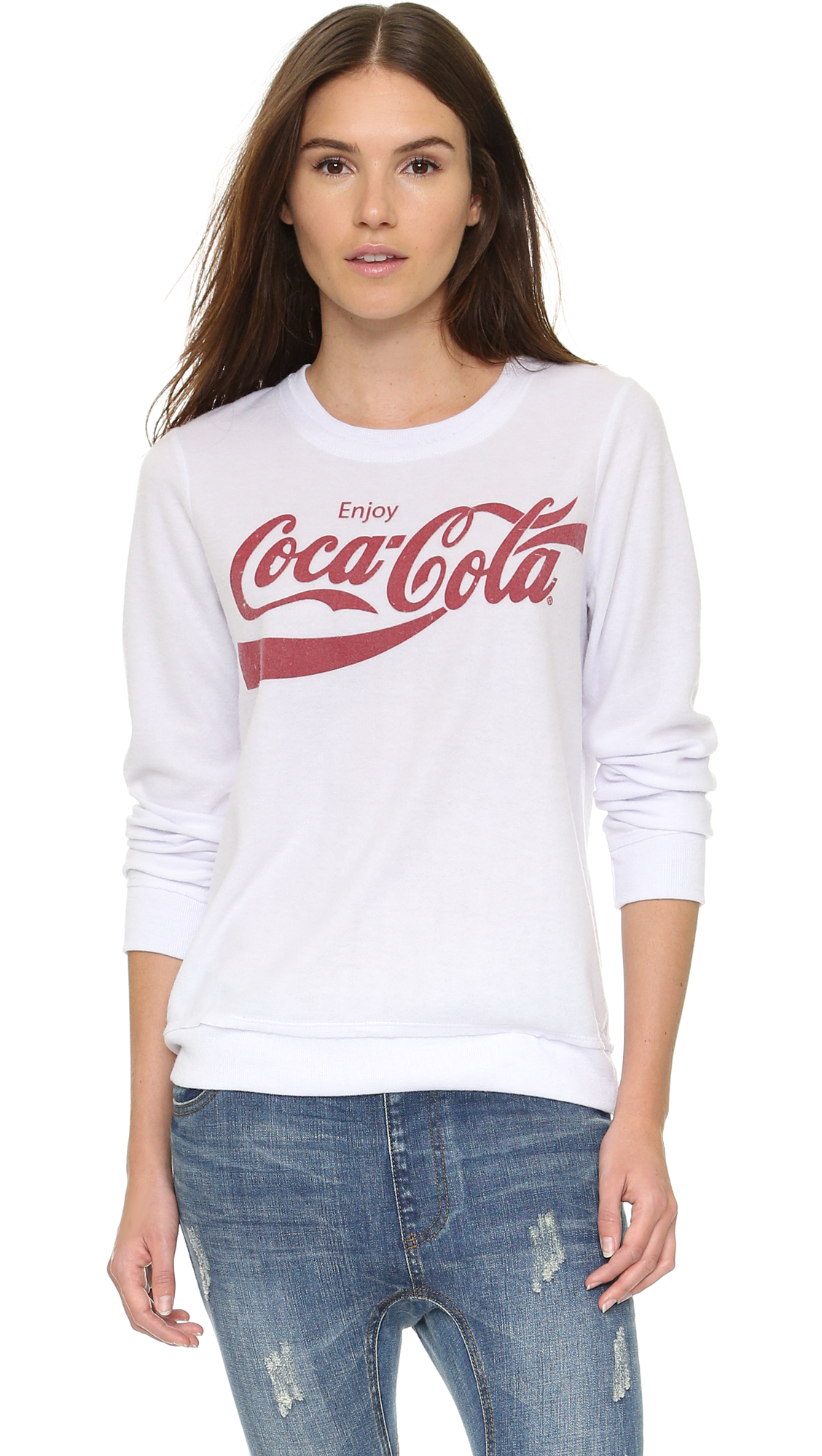 bershka coca cola sweatshirt