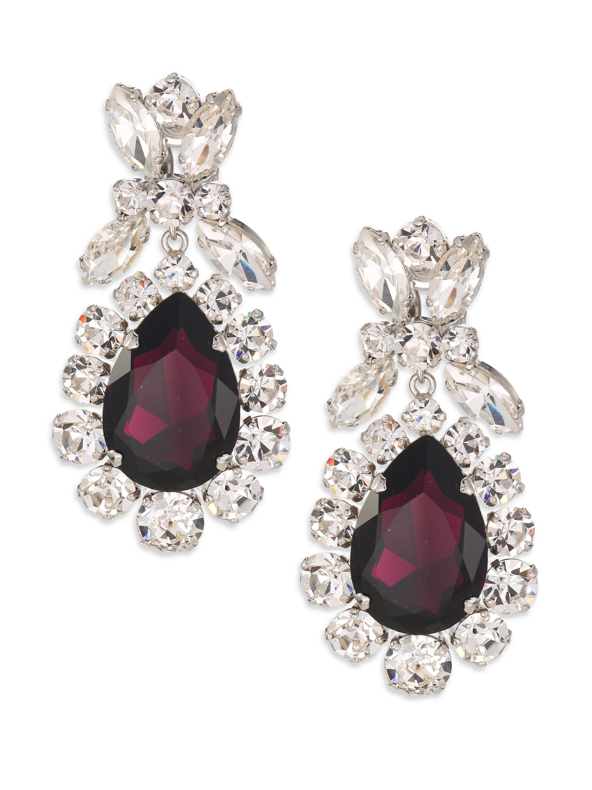 Swarovski Crystal Cer Clip On Earrings Swarovski Crystal Cer Clip On Earrings