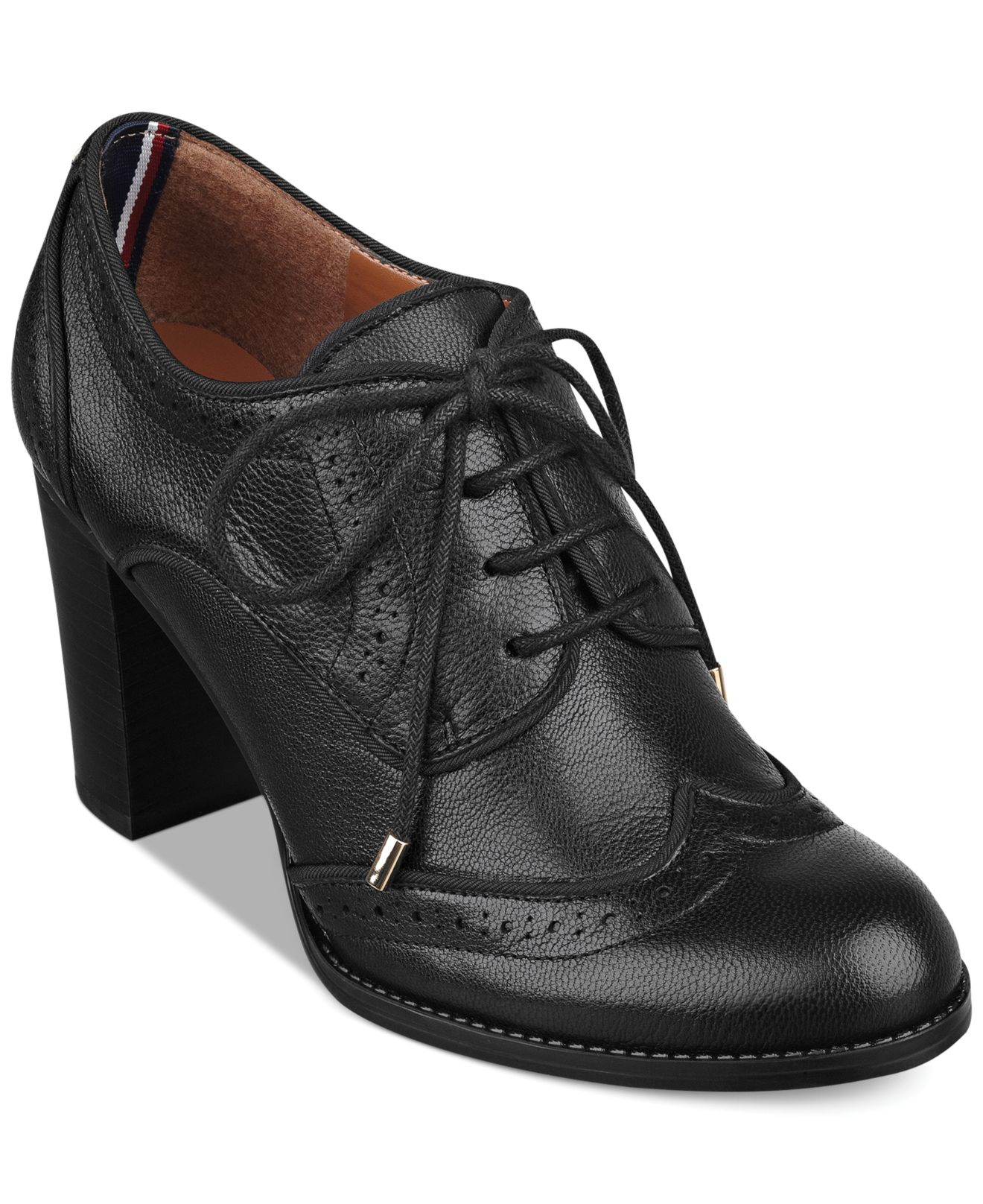 Tommy Hilfiger Women's Fabiole Oxford Shooties in Black | Lyst