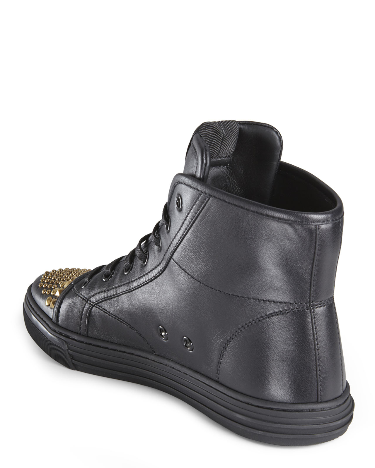 gucci black converse