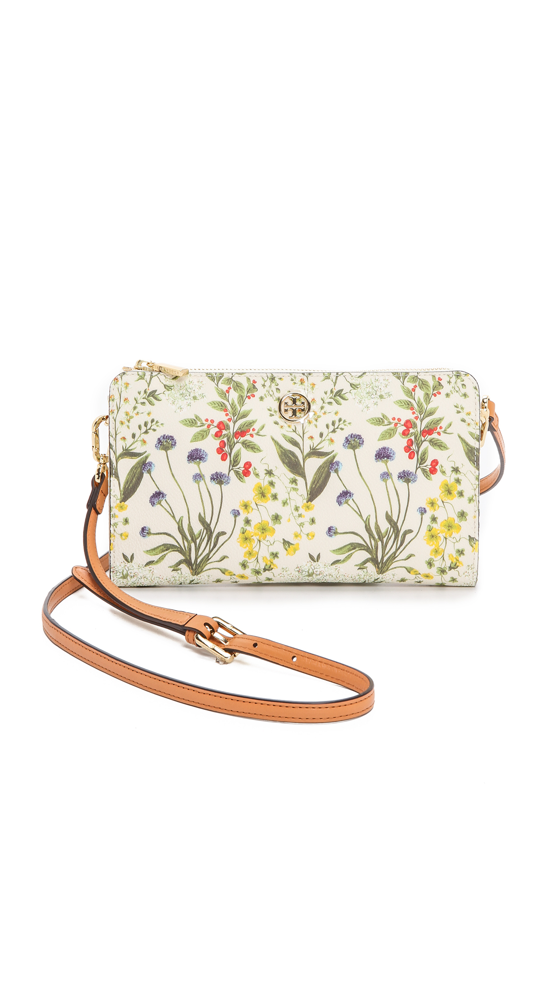 Tory burch hicks store garden chain wallet