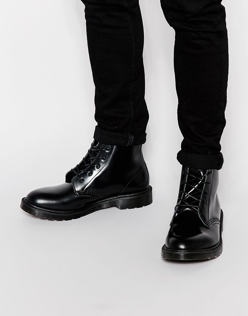 Dr. Martens Made In England Arthur Boots in Black for Men | Lyst