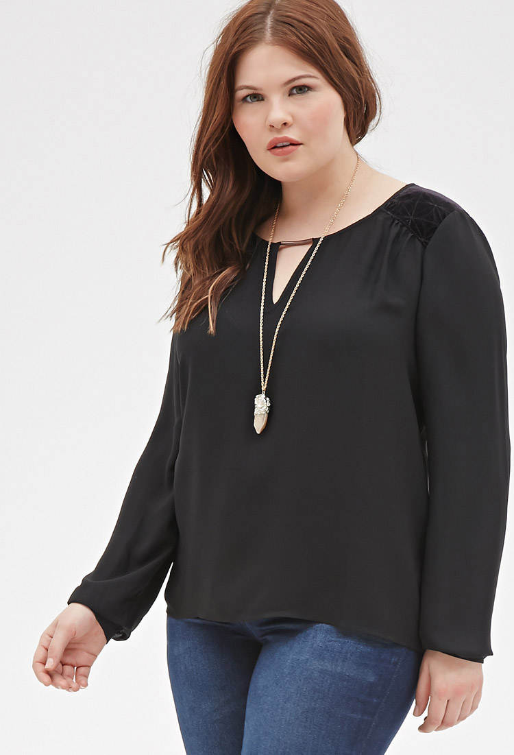forever 21 plus blouses