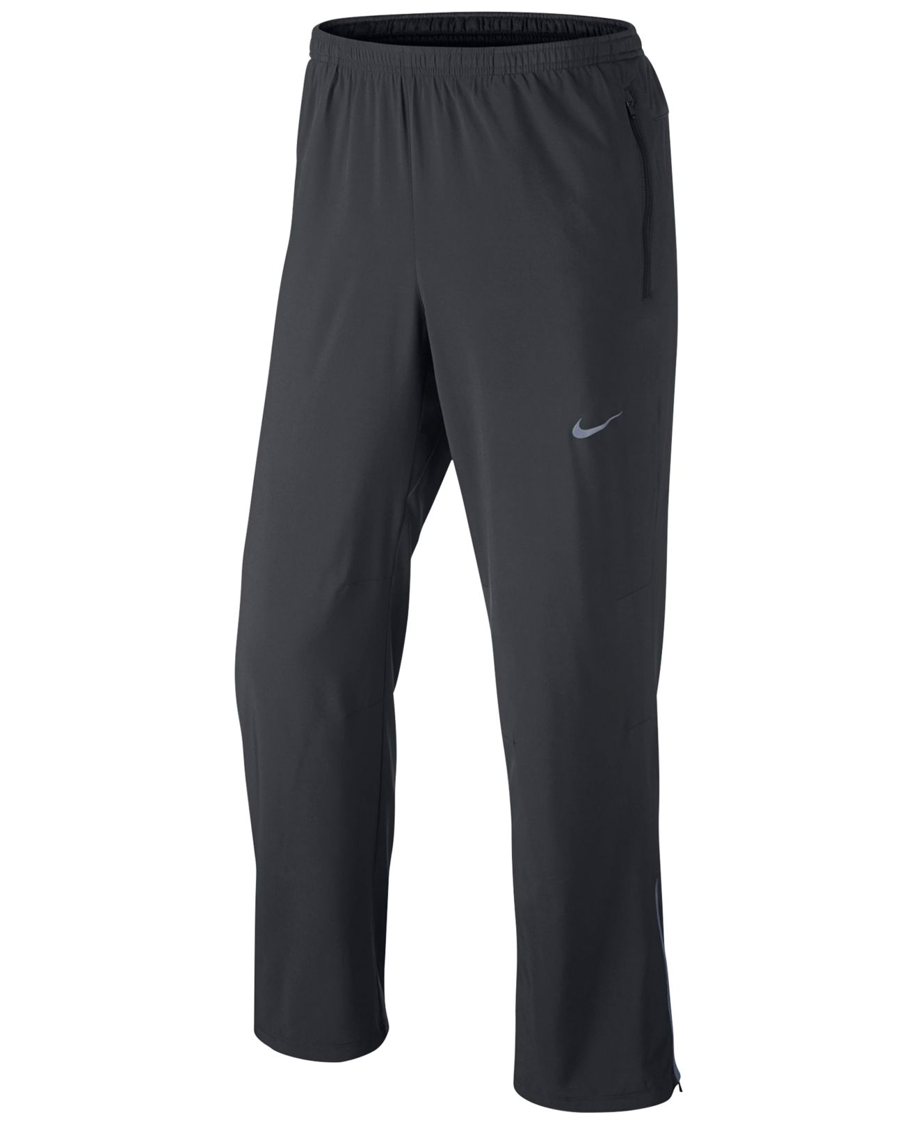 Nike Men's Dri-fit Stretch Woven Running Pants in Gray for Men | Lyst