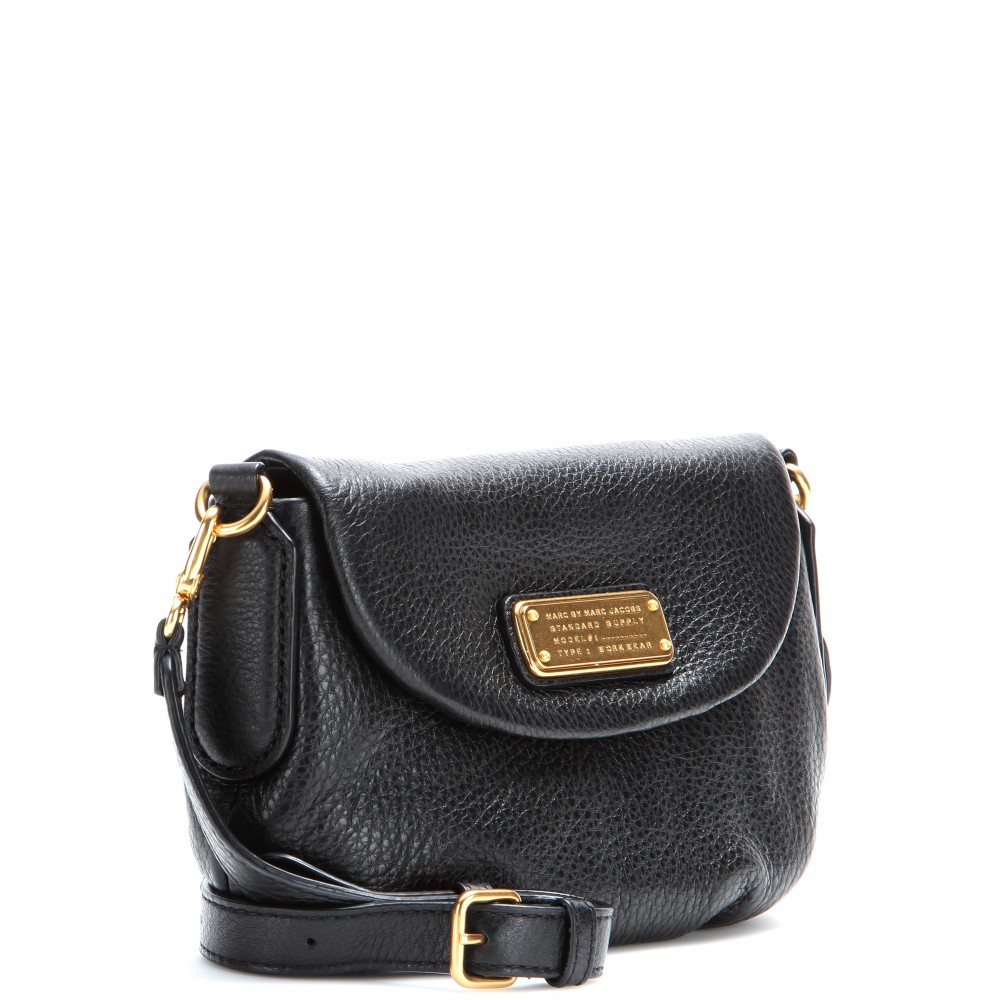 marc jacobs flap leather messenger bag Online Sale