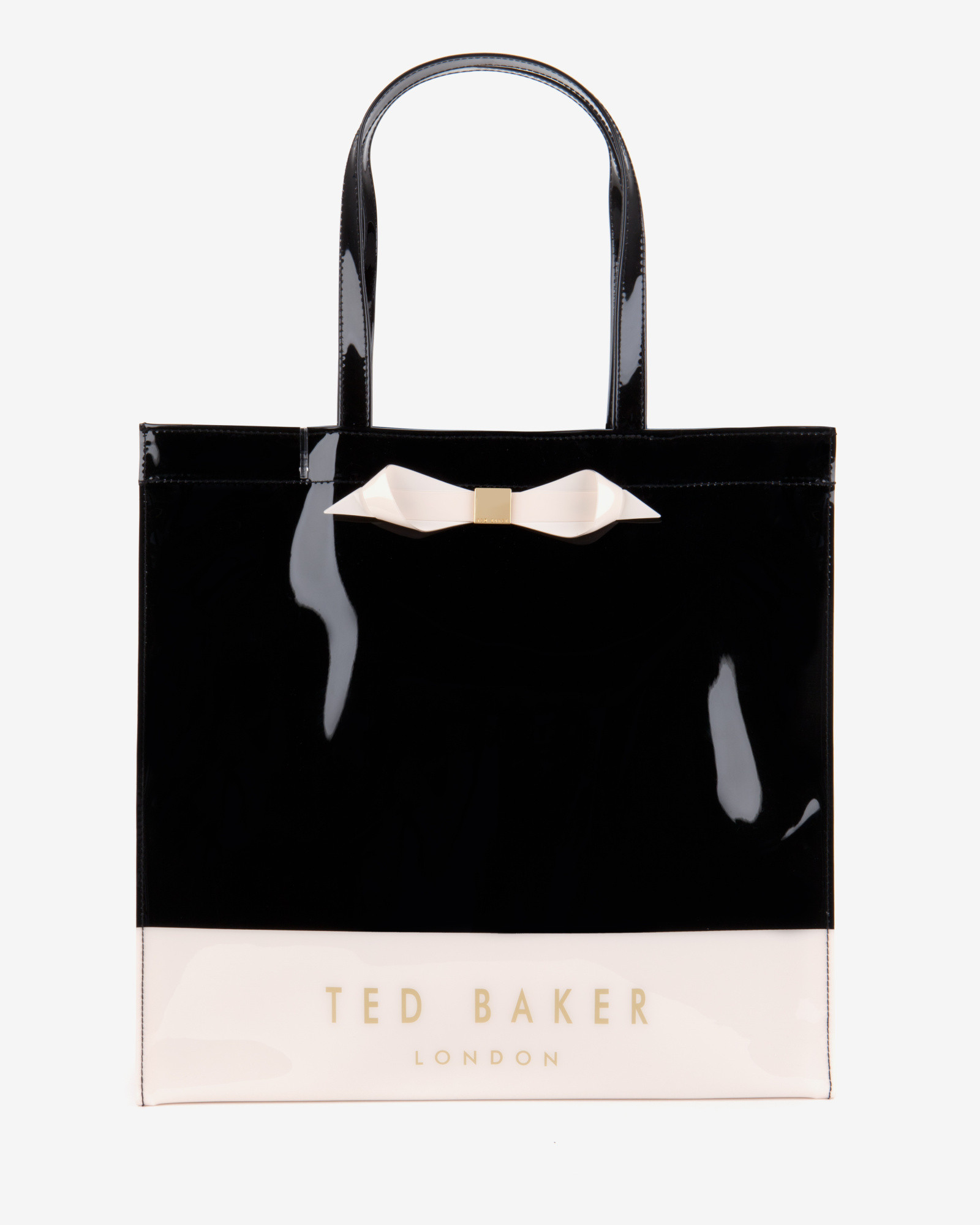 Ted Baker Large Color Block Shopper Bag in Black Lyst UK