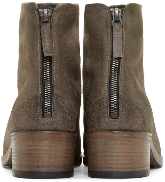 marsell suede boots