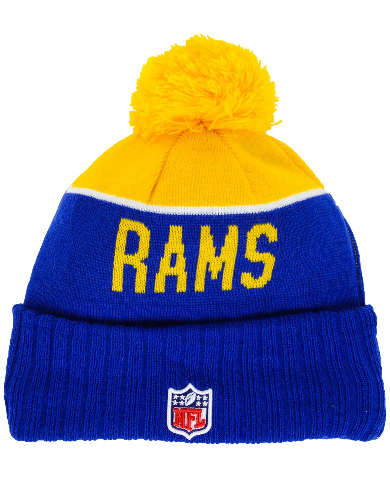 Ktz St. Louis Rams Classic Sport Knit Hat in Blue for Men Lyst