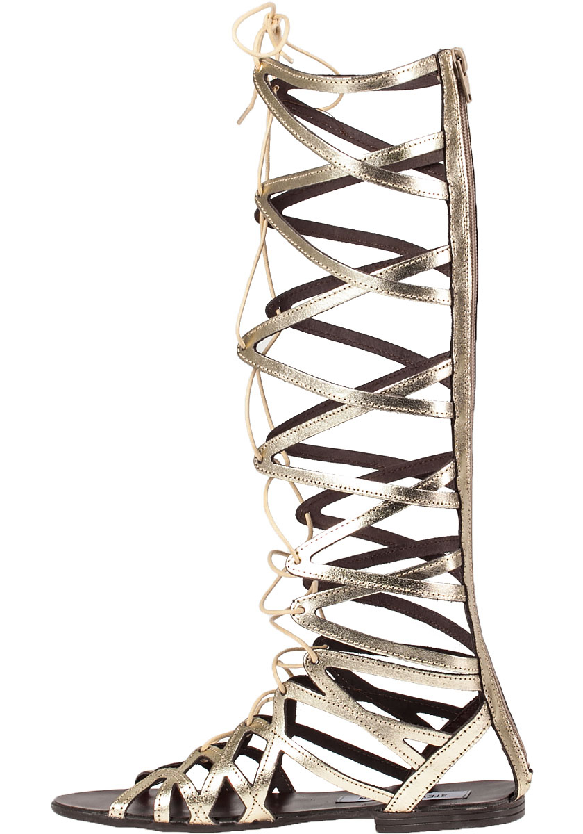 Steve Madden Gold Gladiator Sandals Norway, SAVE 49% - aveclumiere.com