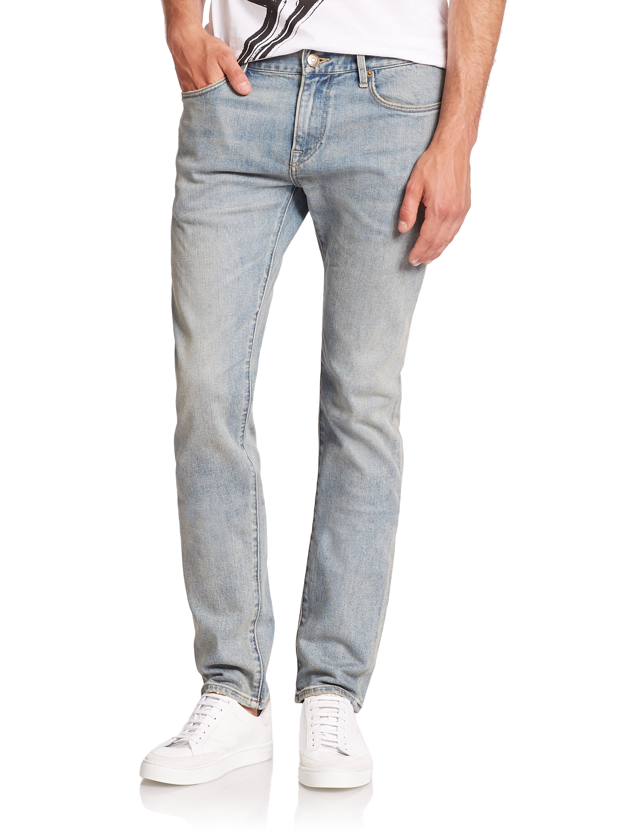 burberry jeans mens blue