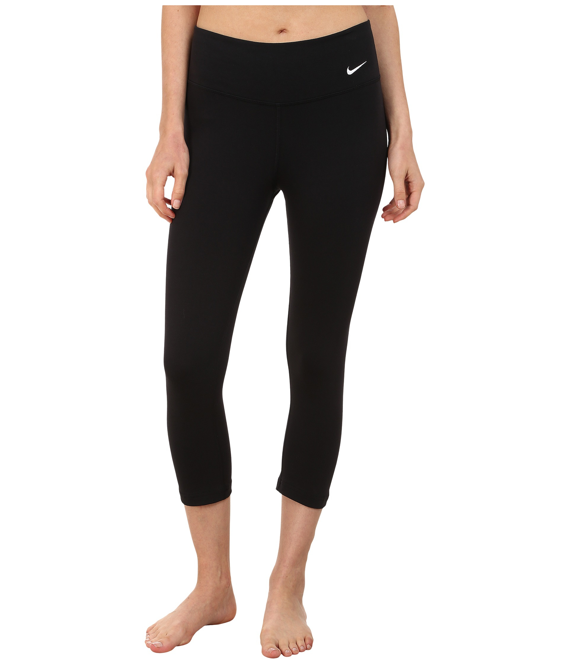 Nike Women's Black Legend 2.0 Tight Dri-fit™ Cotton Capri