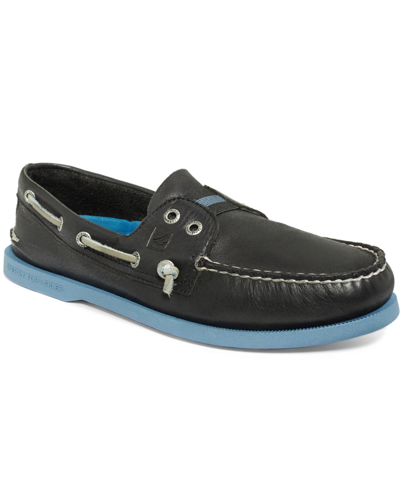 dark blue sperrys