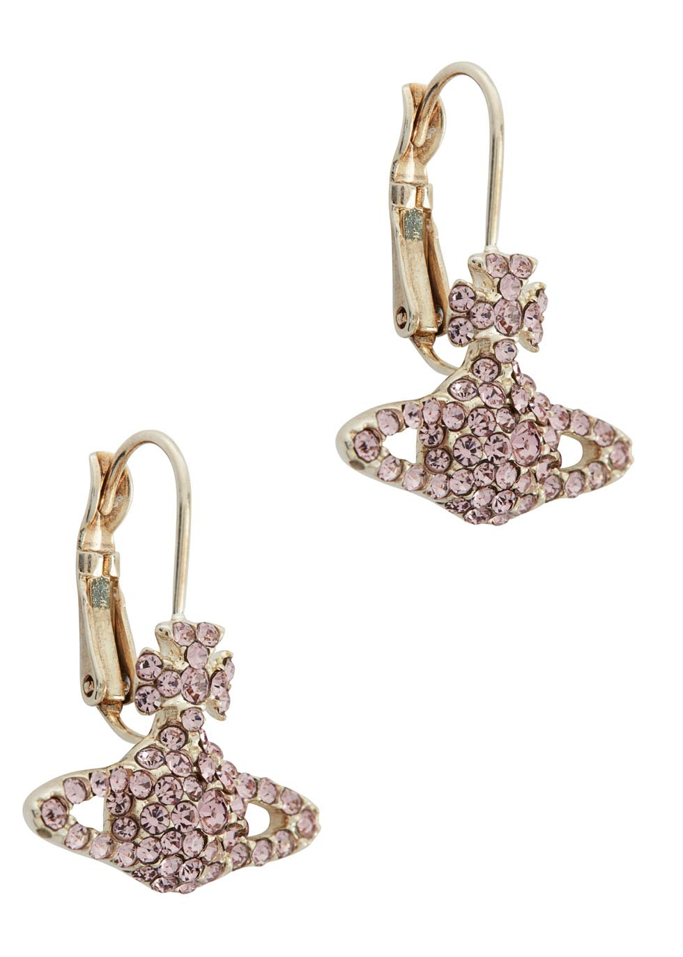Vivienne Westwood Grace Bas Relief Silver Tone Orb Earrings Vivienne Westwood Grace Bas Relief Silver Tone Orb Earrings