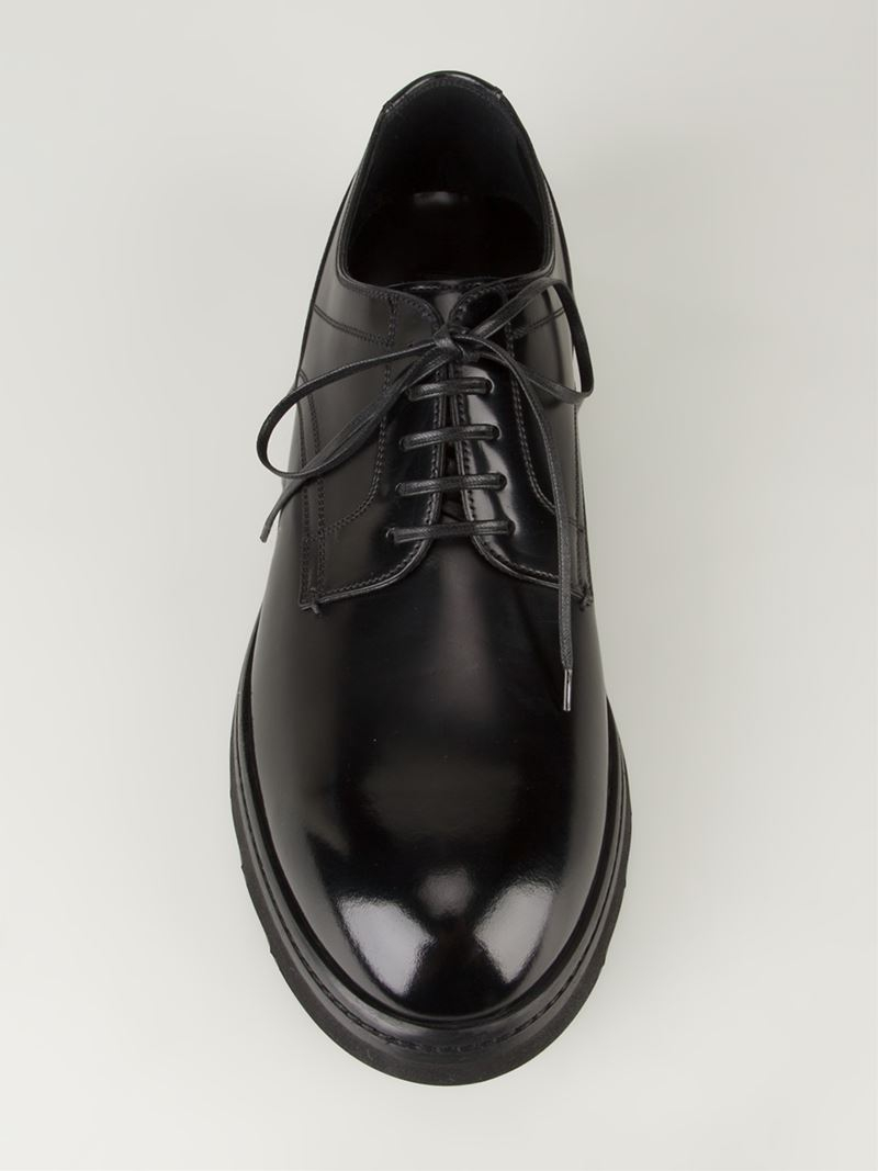 Dolce & Gabbana Chunky Derby Shoe in Black for Men | Lyst