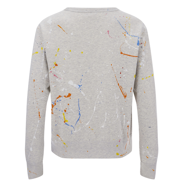 Polo Ralph Lauren Women S Paint Splatter Sweatshirt In Gray Lyst Gallery