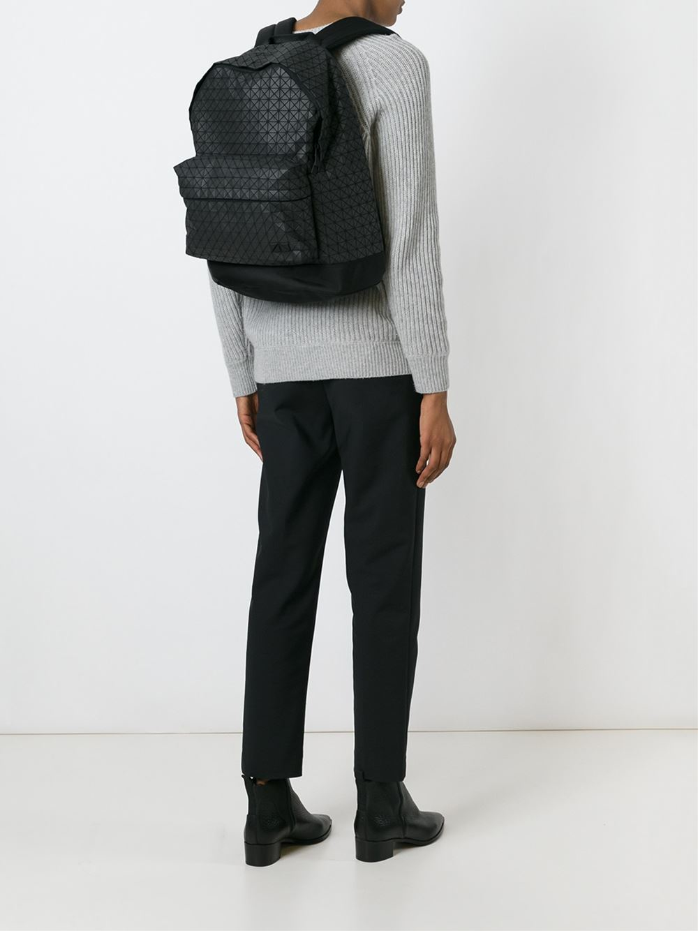 Bao bao issey miyake 'daypack' Backpack in Black Lyst