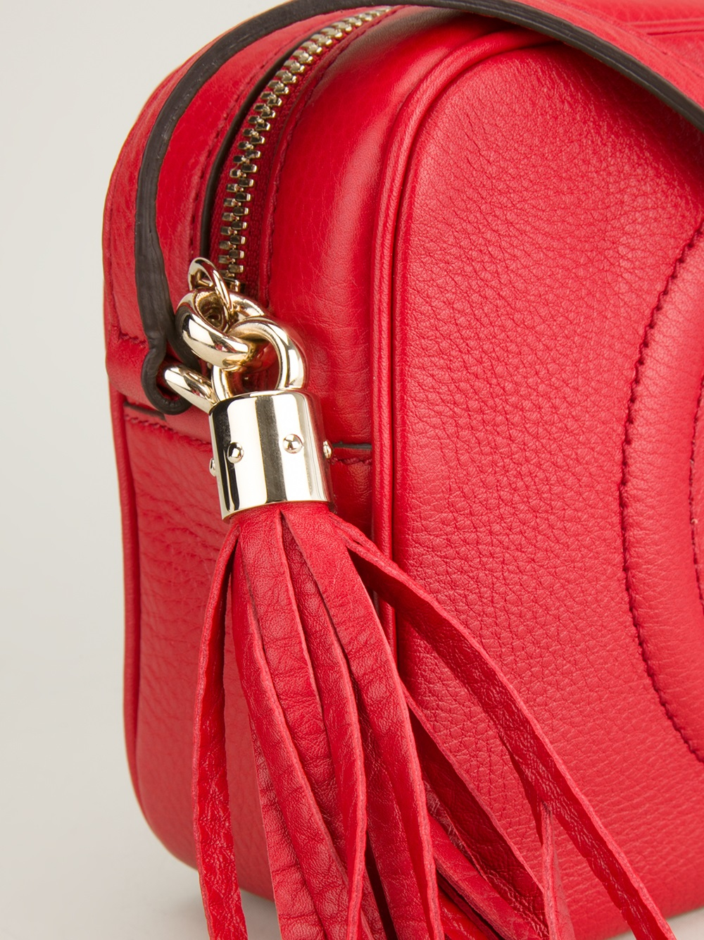 Gucci Disco Bag in Red - Lyst