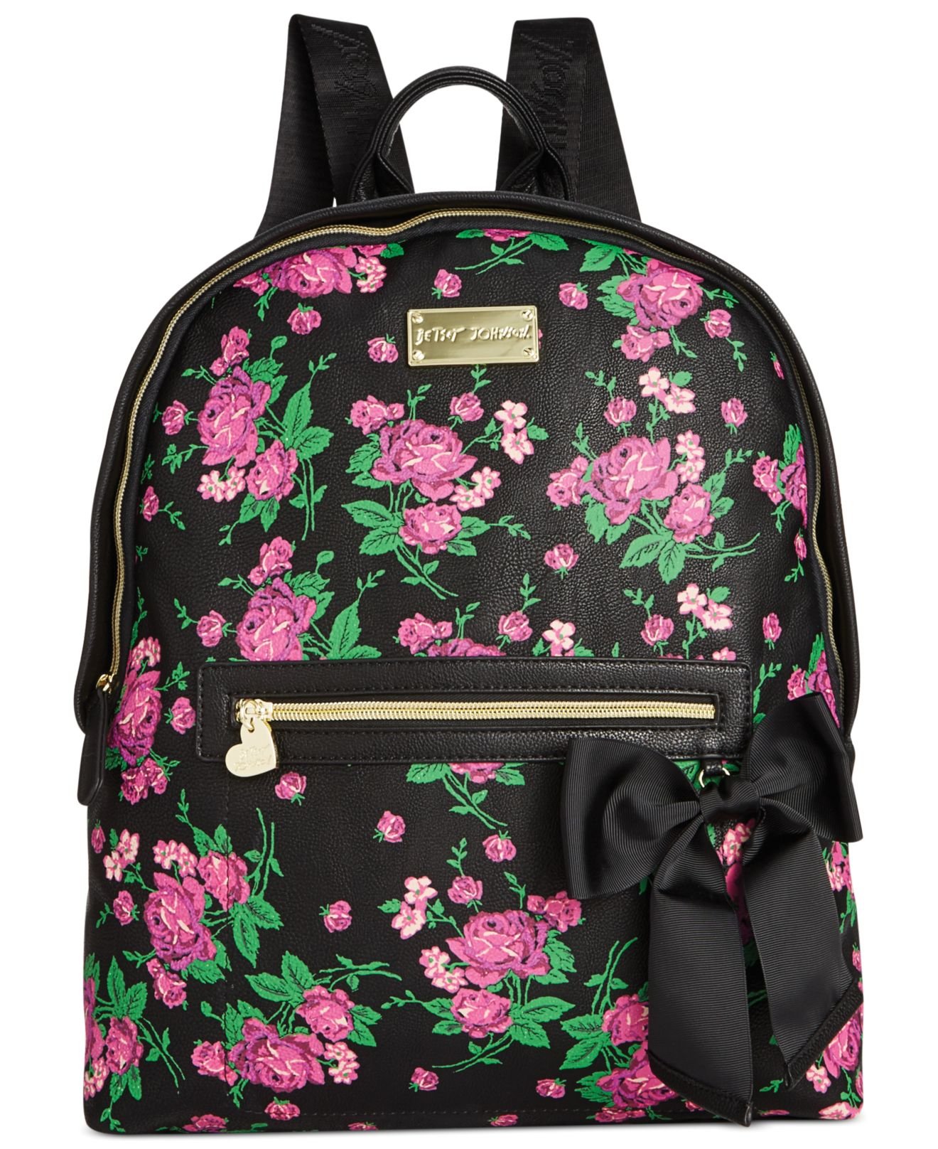 Betsey Johnson Quilted Backpack | Lyst