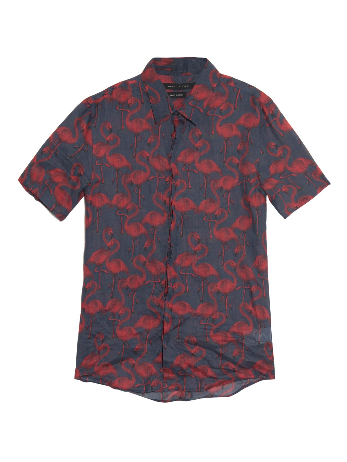 flamingo print shirt mens