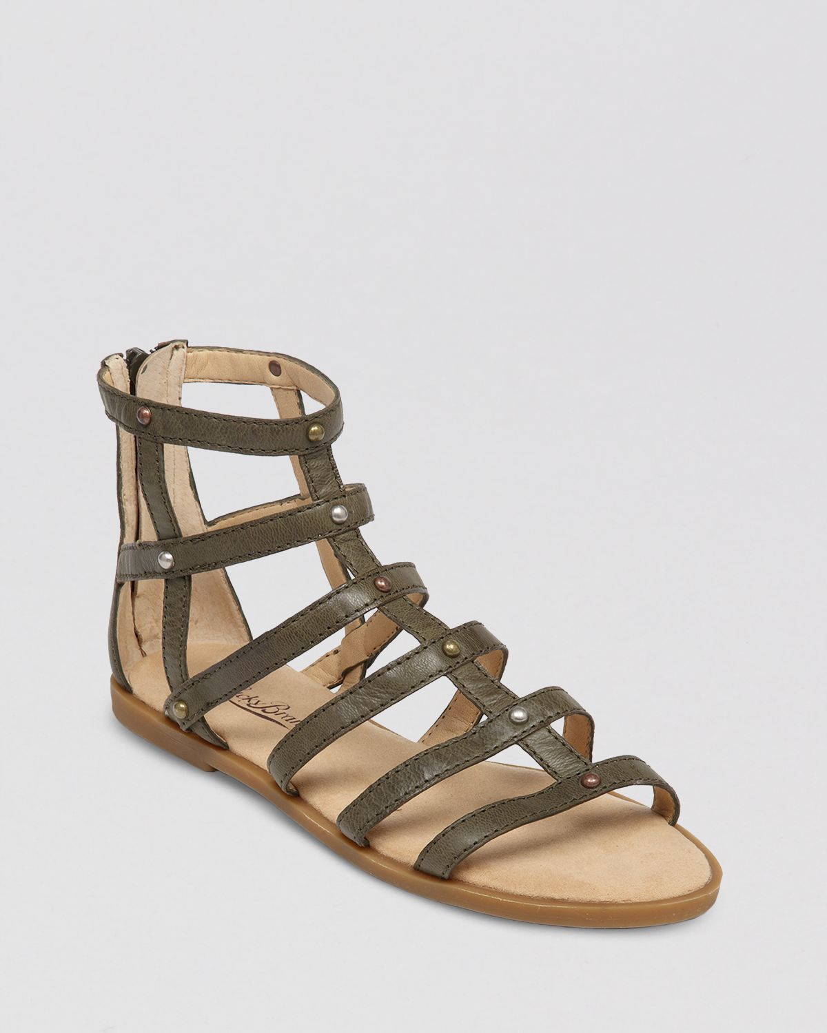 olive green gladiator sandals