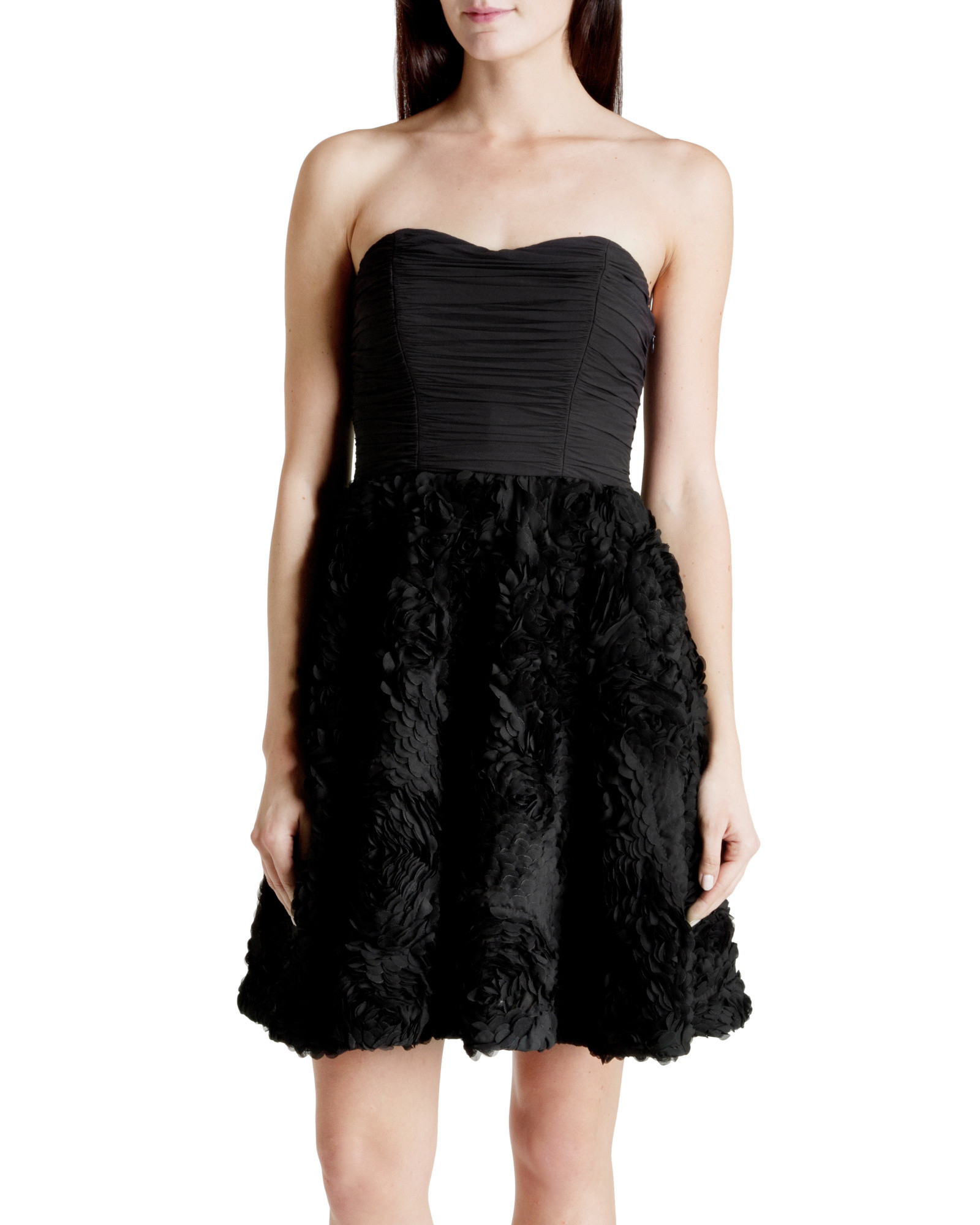 ted baker strapless dress