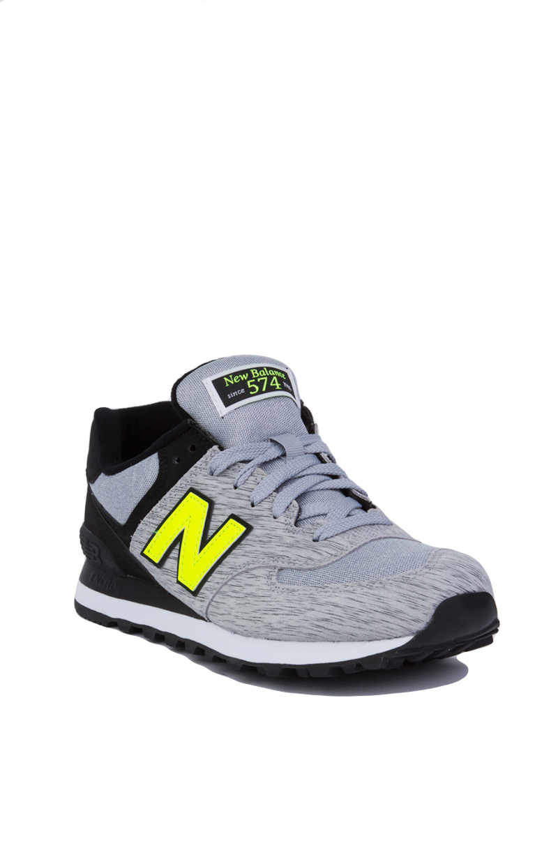 new balance 574 grey yellow