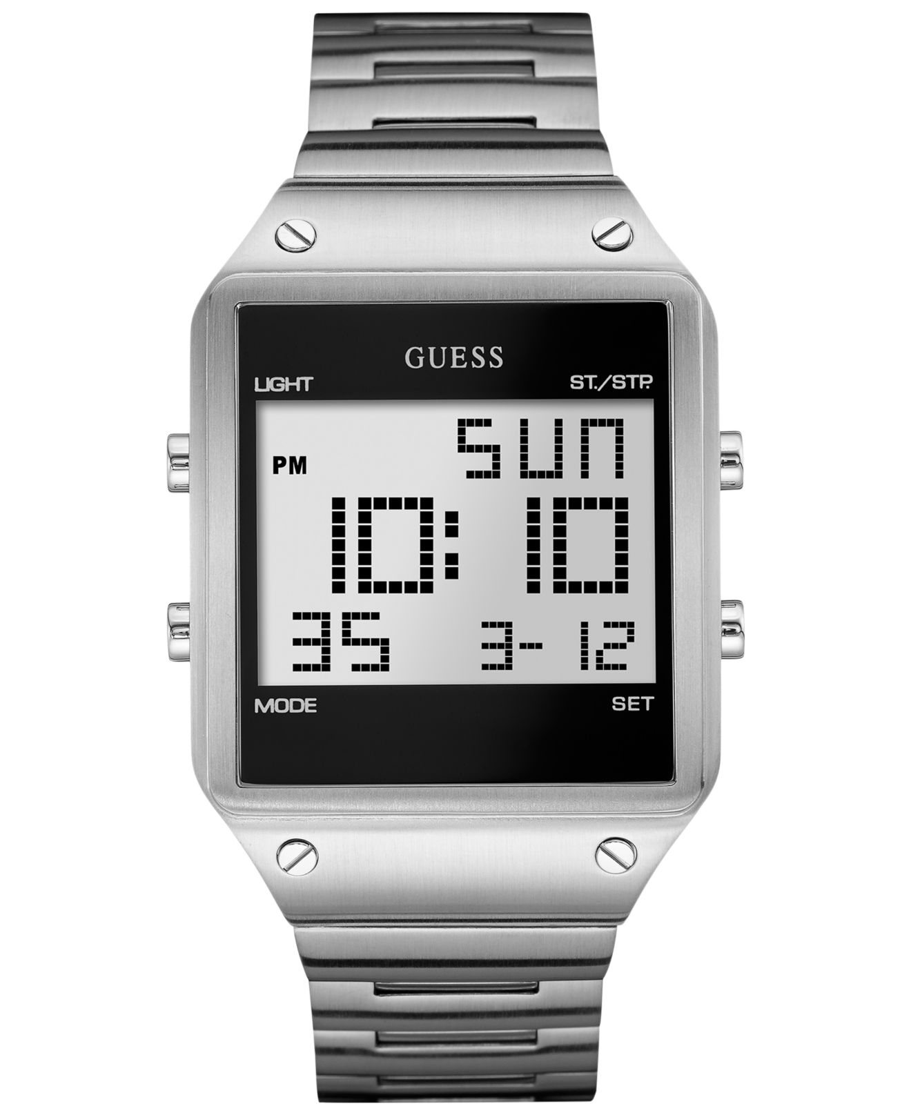 guess electronic watch