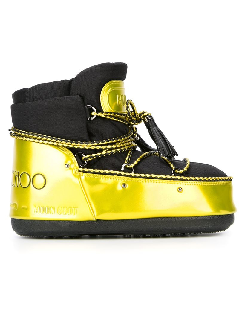 snow boots jimmy choo