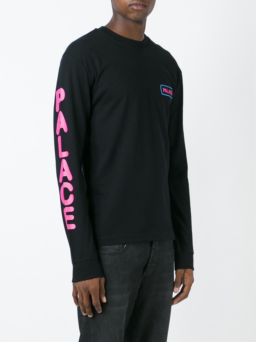 palace long sleeve t shirt black