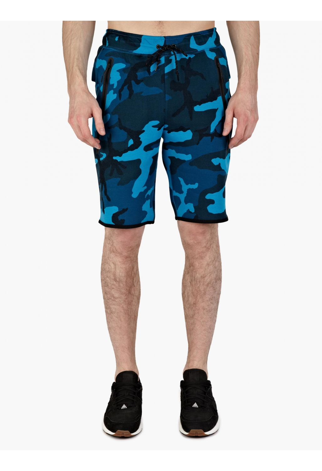 Nike white label Men'S Blue Camo Tf 1Mm Shorts in Blue for Men Lyst