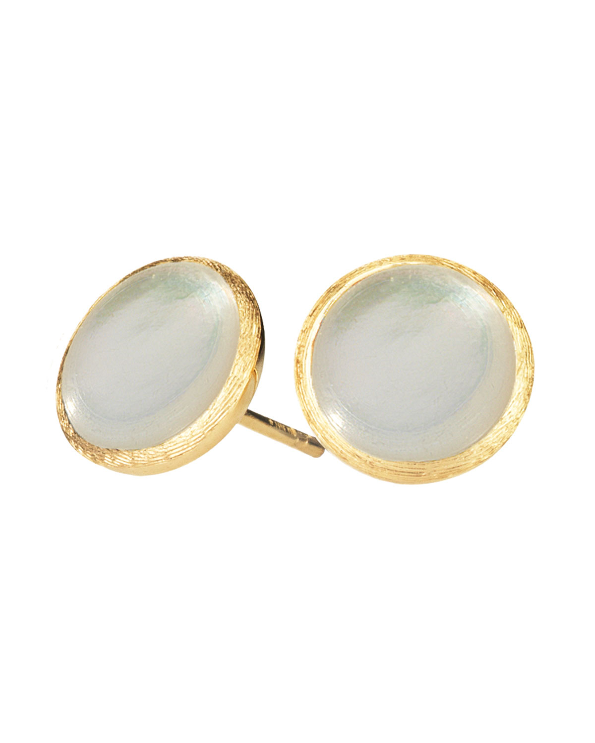 Lyst Marco Bicego Jaipur Mother Of Pearl Stud Earrings In Metallic Gallery
