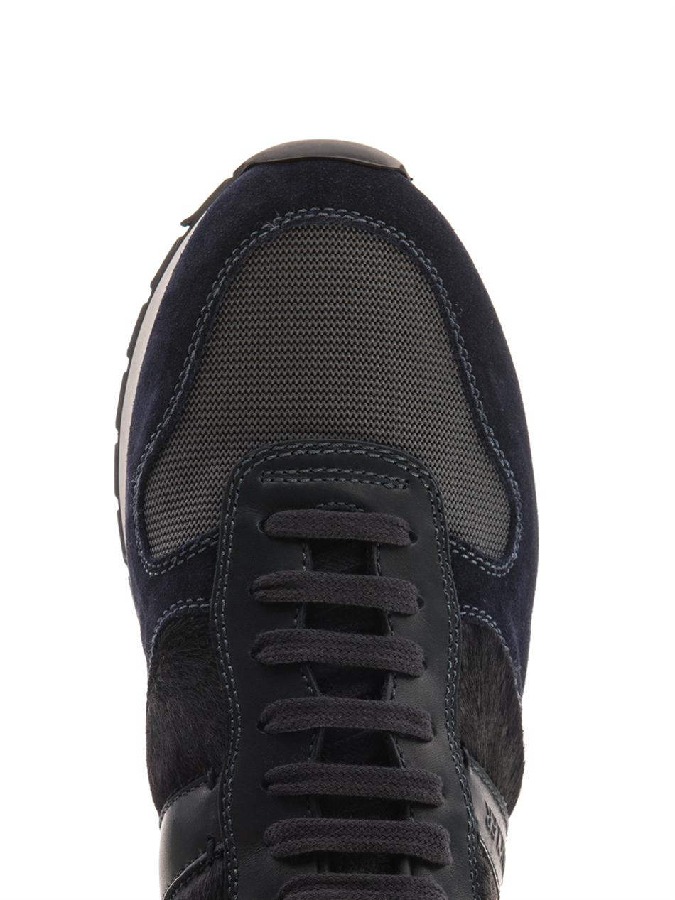 blue moncler trainers