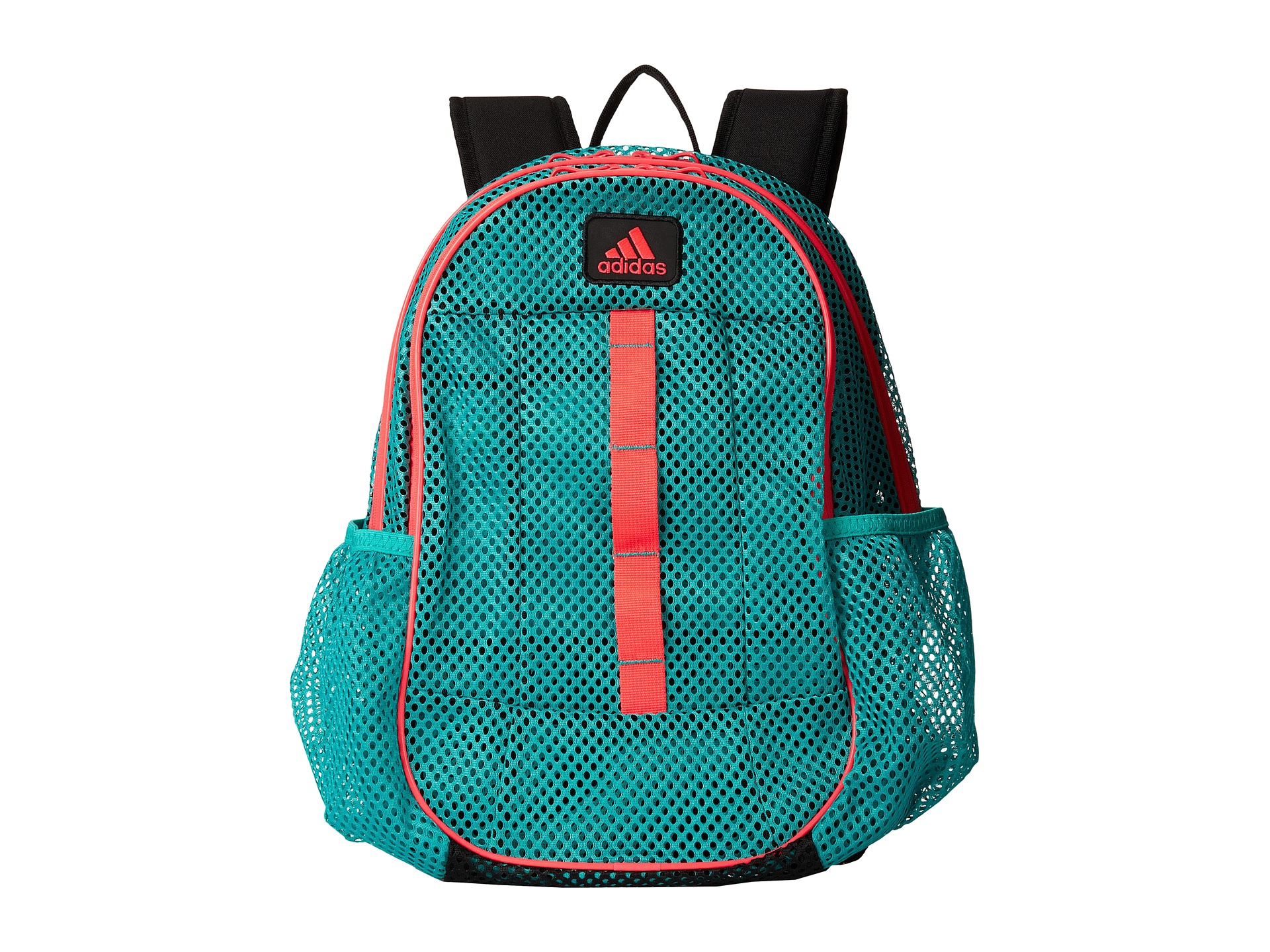 Teal mesh outlet backpack