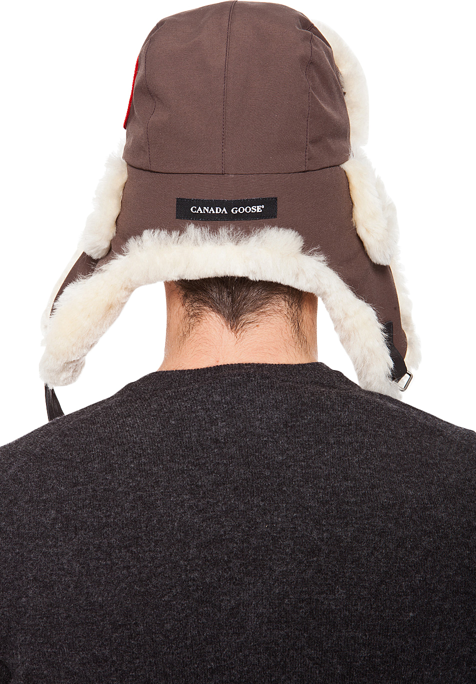 canada goose aviator hat mens