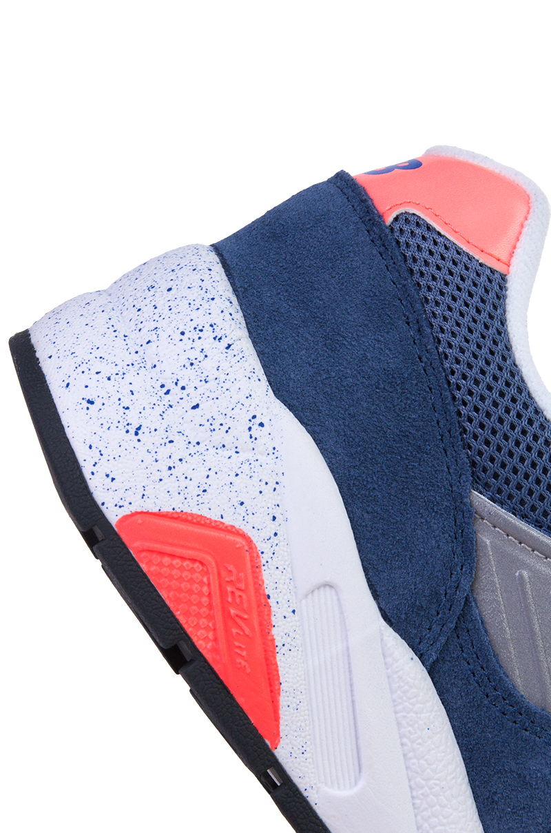 New Balance Elite Edition 580 Sneakers In Chambray With Grey Pink In Blue Lyst New Balance Elite Edition 580 Sneakers In Chambray With Grey Pink In Blue Lyst