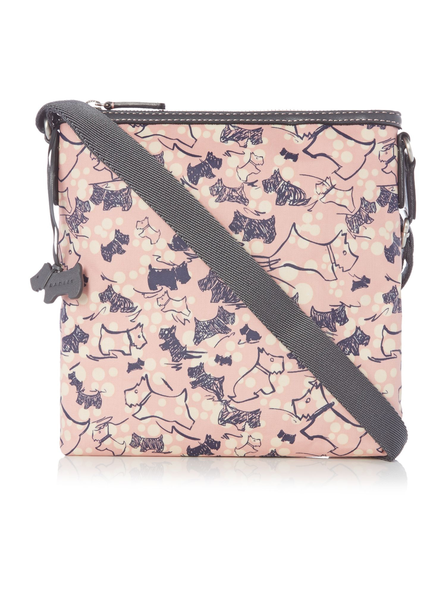 Radley Cherry Blossom Dog Pink Cross Body Bag - Lyst