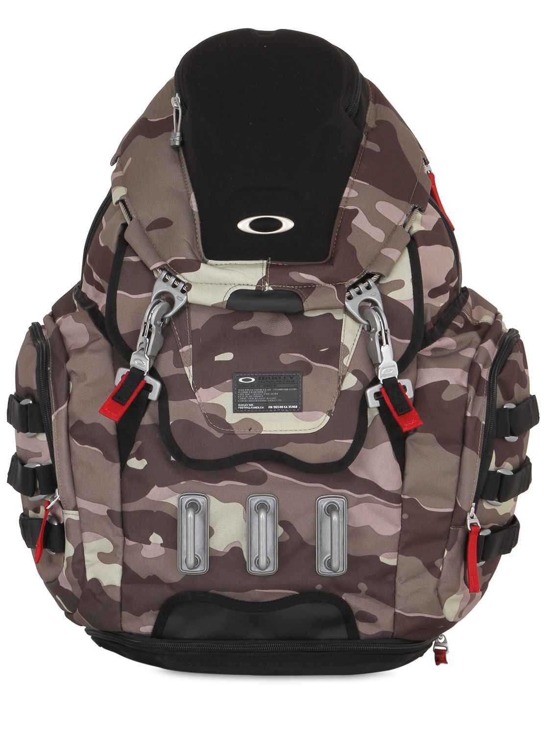 Oakley 34l Kitchen Sink Camo Backpack In Camouflage Gray For Men