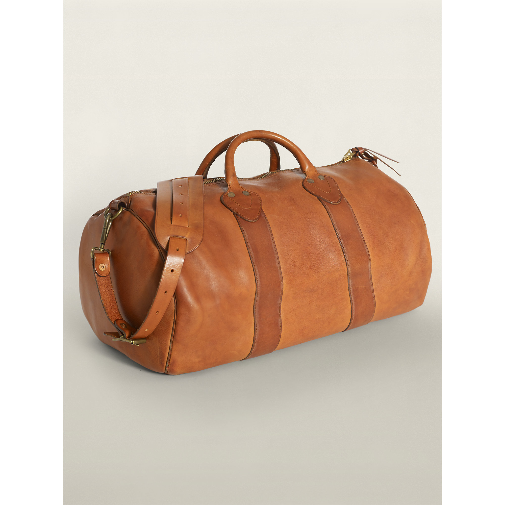 rrl leather bag