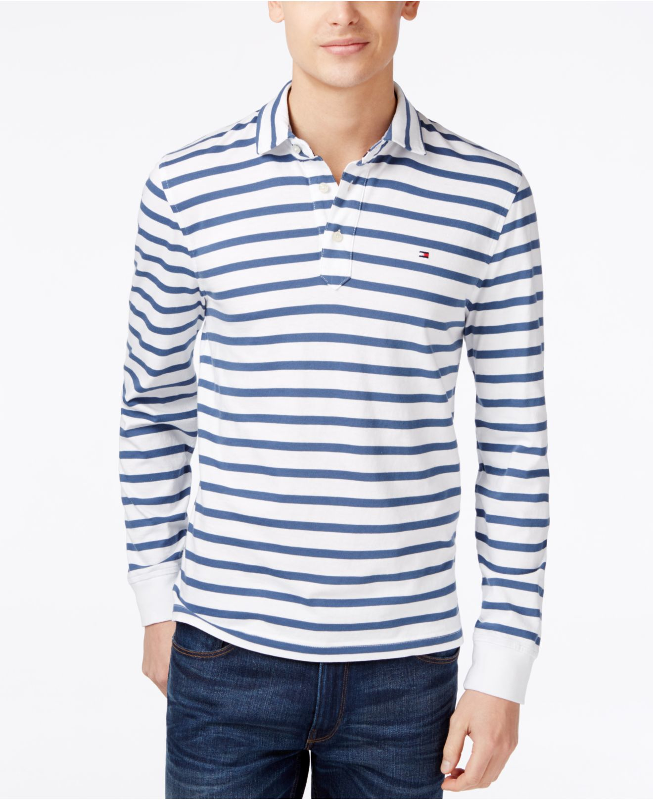 tommy hilfiger long sleeve striped