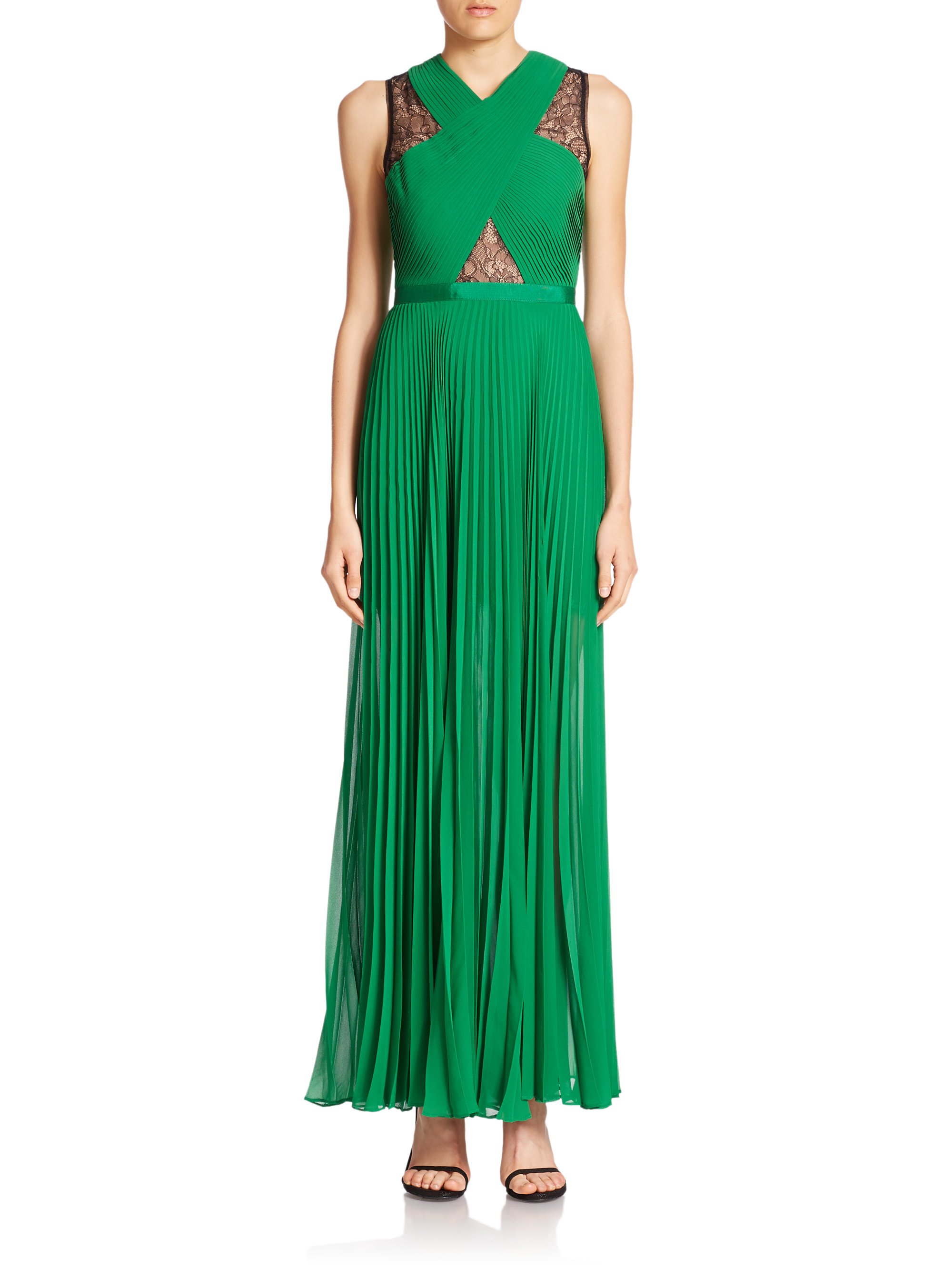 bcbgmaxazria green dress