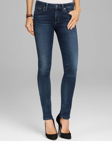 Citizens Of Humanity Jeans - Arielle Mid Rise Slim Straight In Hewett ...