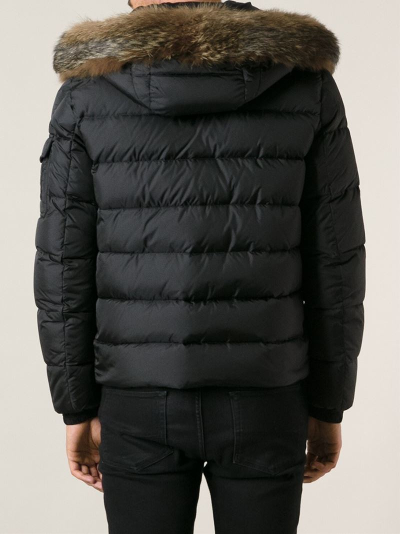 Moncler 'byron' Padded Jacket in Black for Men - Lyst