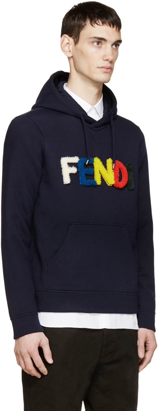 Fendi clearance shearling hoodie