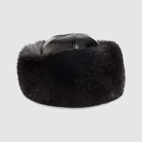 gucci fur hat